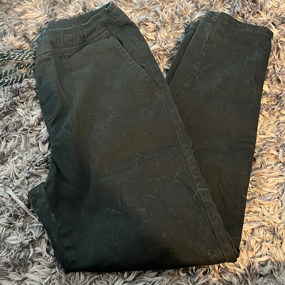 RSQ Jogger Pants w/ 4-way stretch. Elastic drawstring waist.  Size small. - Picture 1 of 5